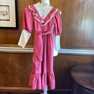 Dress or costume Cinderella brand girls size 7 pilgrim style 100% polyester